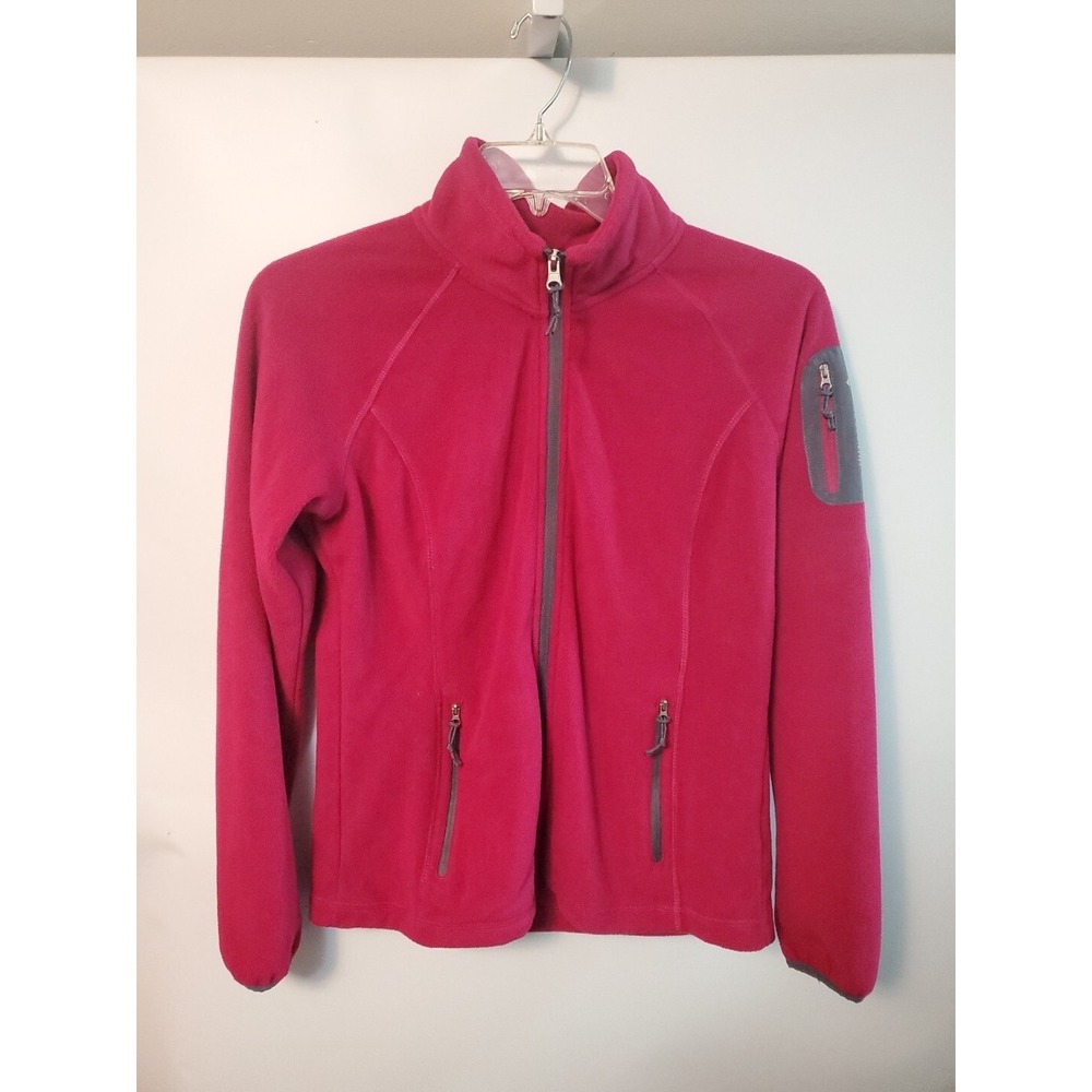 Free Country Woman's Full Zip Soft Fleece Jacket Size M